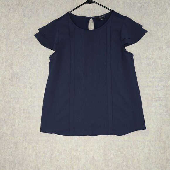 The Limited Tops - The Limited Womens Navy Blouse Size S